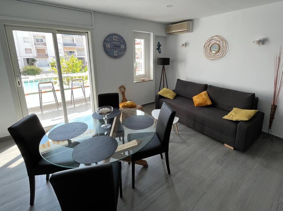 Le Canola Empuriabrava Port - 45M2 - Vue Piscine - Plage Centrale 500M- Parking Prive Gratuit Екстериор снимка