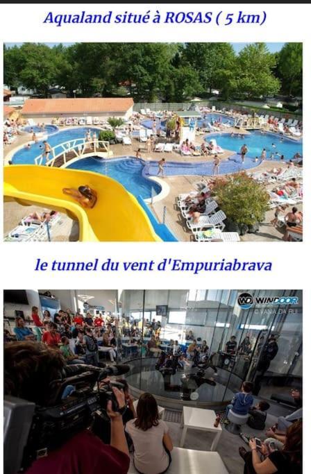 Le Canola Empuriabrava Port - 45M2 - Vue Piscine - Plage Centrale 500M- Parking Prive Gratuit Екстериор снимка
